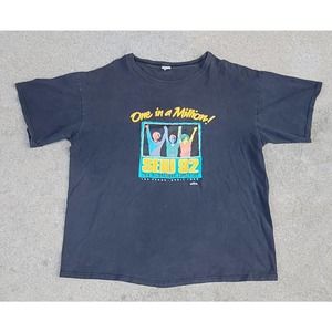 Vtg 1992 SEIU 92 20th International Convention Las Vegas T-shirt